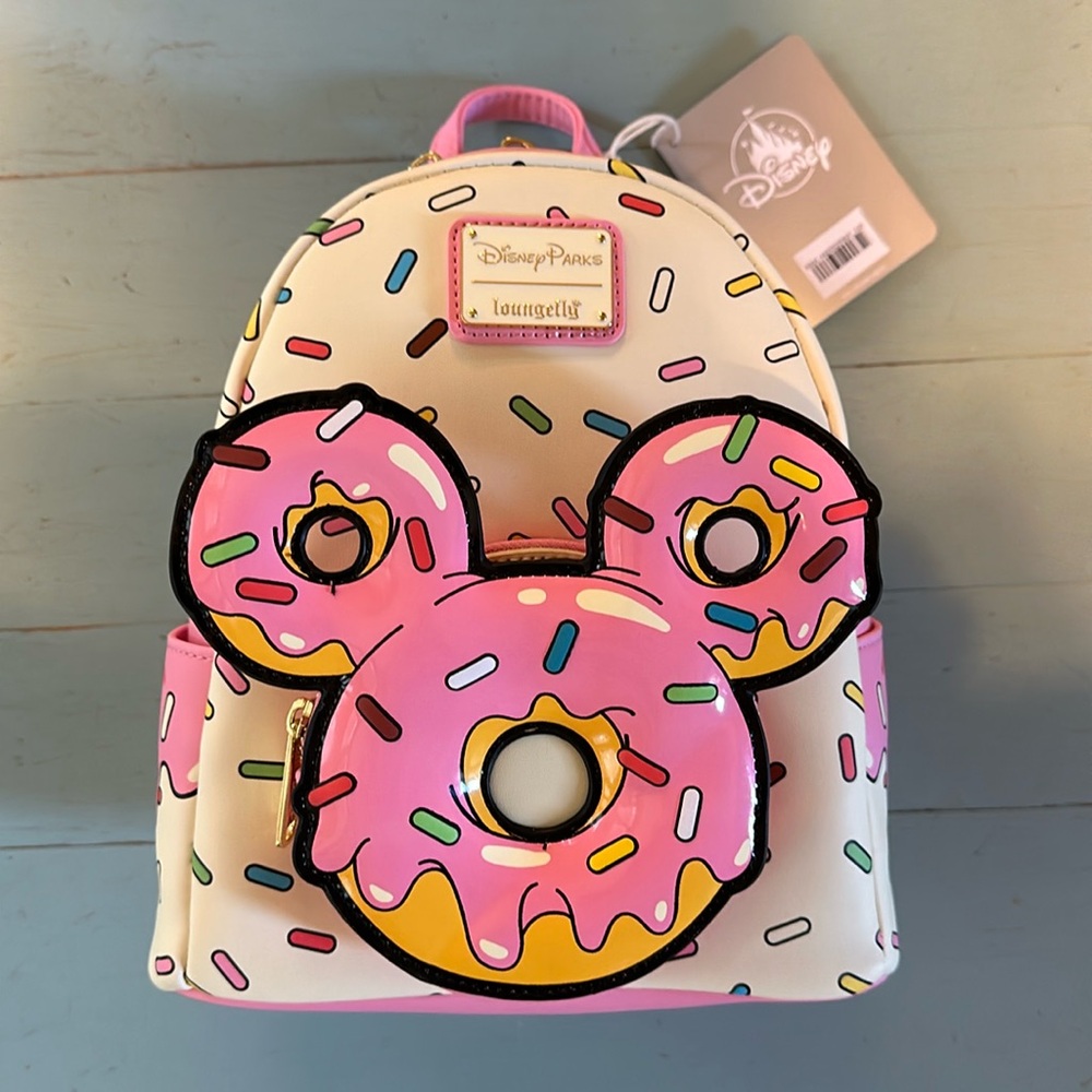 NWT Mickey donut Loungefly